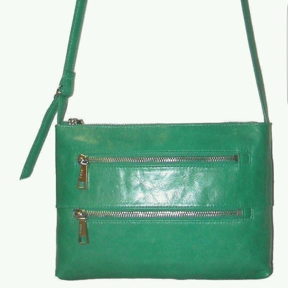 NWT HOBO The Original Green Crossbody Bag